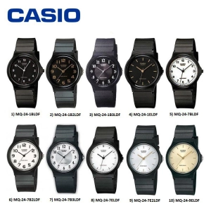 ภาพหน้าปกสินค้าCasio นาฬิการุ่น  MQ-24 Standard ประกันศูนย์ 1 ปี แท้ 100% ใบรับปรกันพร้อม ที่เกี่ยวข้อง