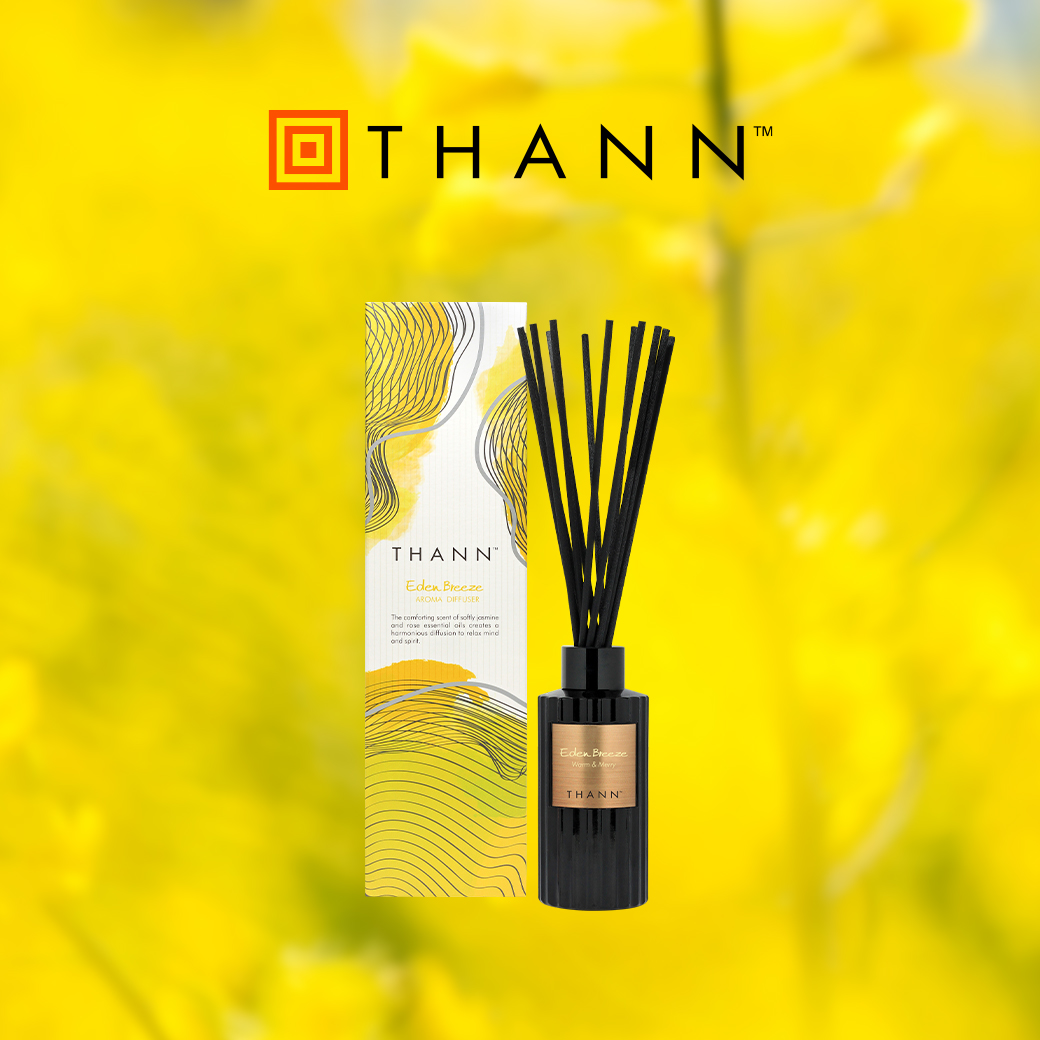 THANN Eden Breeze Aroma Diffuser Greek Bottle 150 ml. ราคา 1,650 บาท*ส่งฟรี