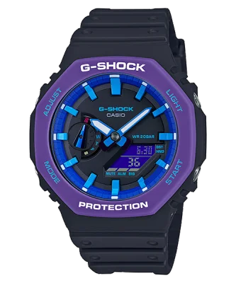 Casio G-Shock นาฬิกาข้อมือผู้ชาย สายเรซิ่น รุ่น GA-2100 SERIES (GA-2100THS-1A)