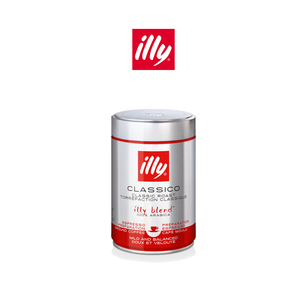 ILLY GROUND COFFEE CLASSICO ROAST- 250 GRAMS ราคา 805 บาท*ส่งฟรี