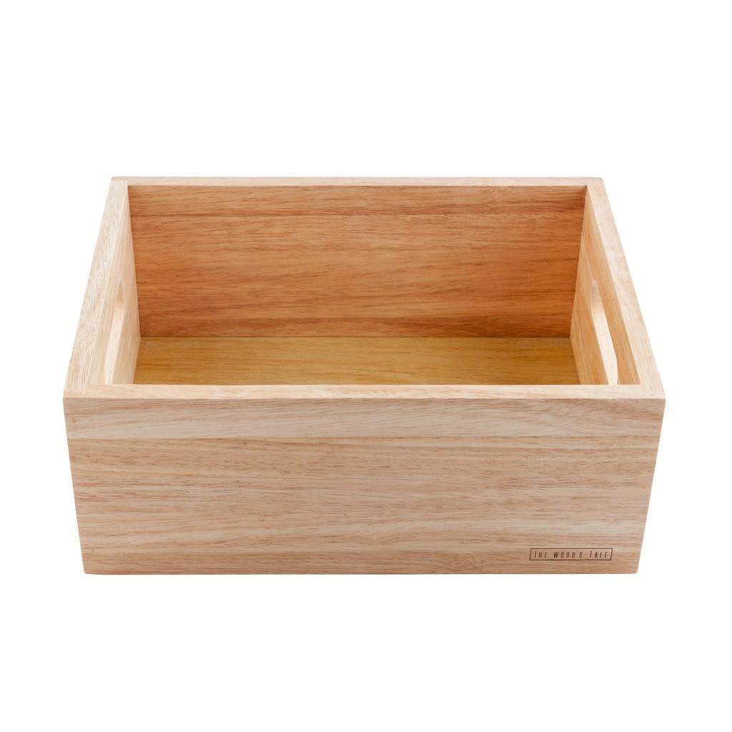 The Wood's Tale ลังไม้ กล่องไม้ WOODEN BOX A จากไม้ธรรมชาติ  มี 3 ไซส์