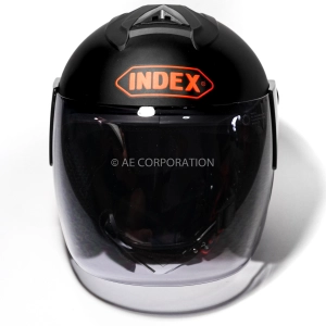 สินค้า หมวกกันน็อค INDEX DUNK NEW หมวกกันน็อก ของแท้100% ไซต์L สีดำด้าน 300IQ Racing
