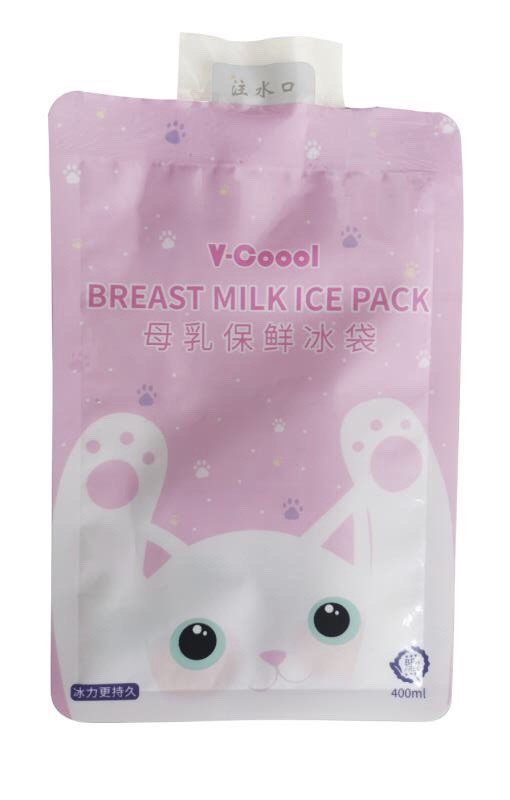 ไอซ์เจล v-coool เจลเก็บความเย็น ไอซ์แพค 400ML