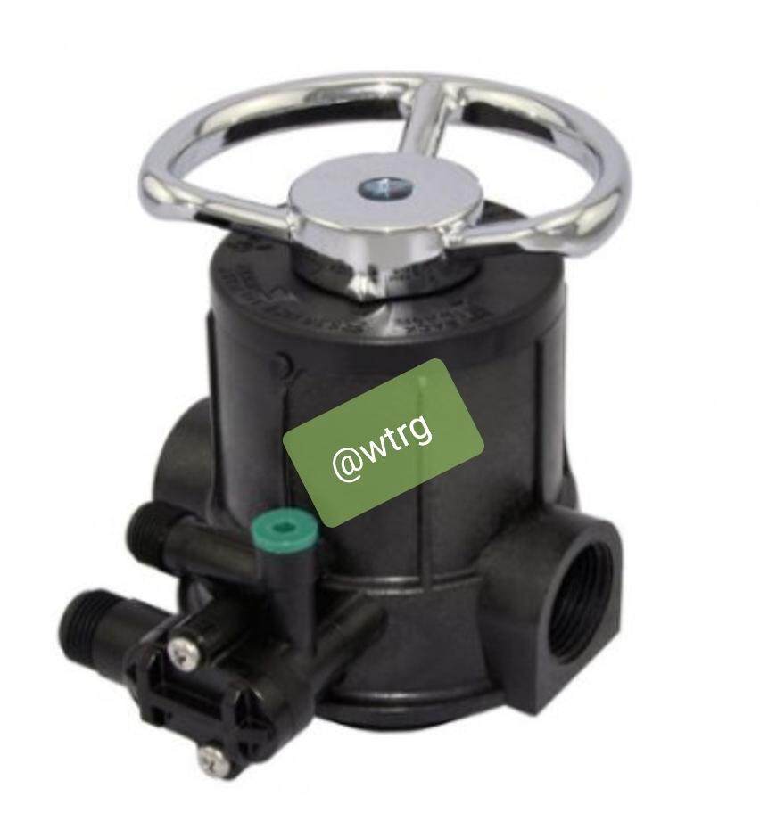 CYMT - ส่งฟรี!! Manual multiport valve รุ่น TM.F64A วาล์วควบคุมน้ำ สำหรับถังกรองไฟเบอร์กลาส ใช้กับสารกรองเรซิน