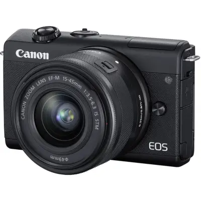 [ สินค้า Pre-Order จัดส่ง 8-14 วัน ] [ผ่อน0%]Canon EOS M200 Kit (EF-M 15-45mm STM) Black