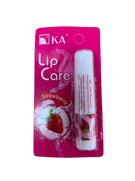 KA Lip Care [3.5g] #Strawberry เคเอ ลิปมัน กลิ่นสตรอเบอร์รี่ 3.5กรัม