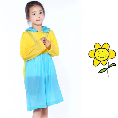 【Singapore Ready Stock】DearYoYo Children Cartoon Raincoat Cute Rain Coat Raining Rain Coat Kids Rainwear Baju Hujan Kanak-Kanak