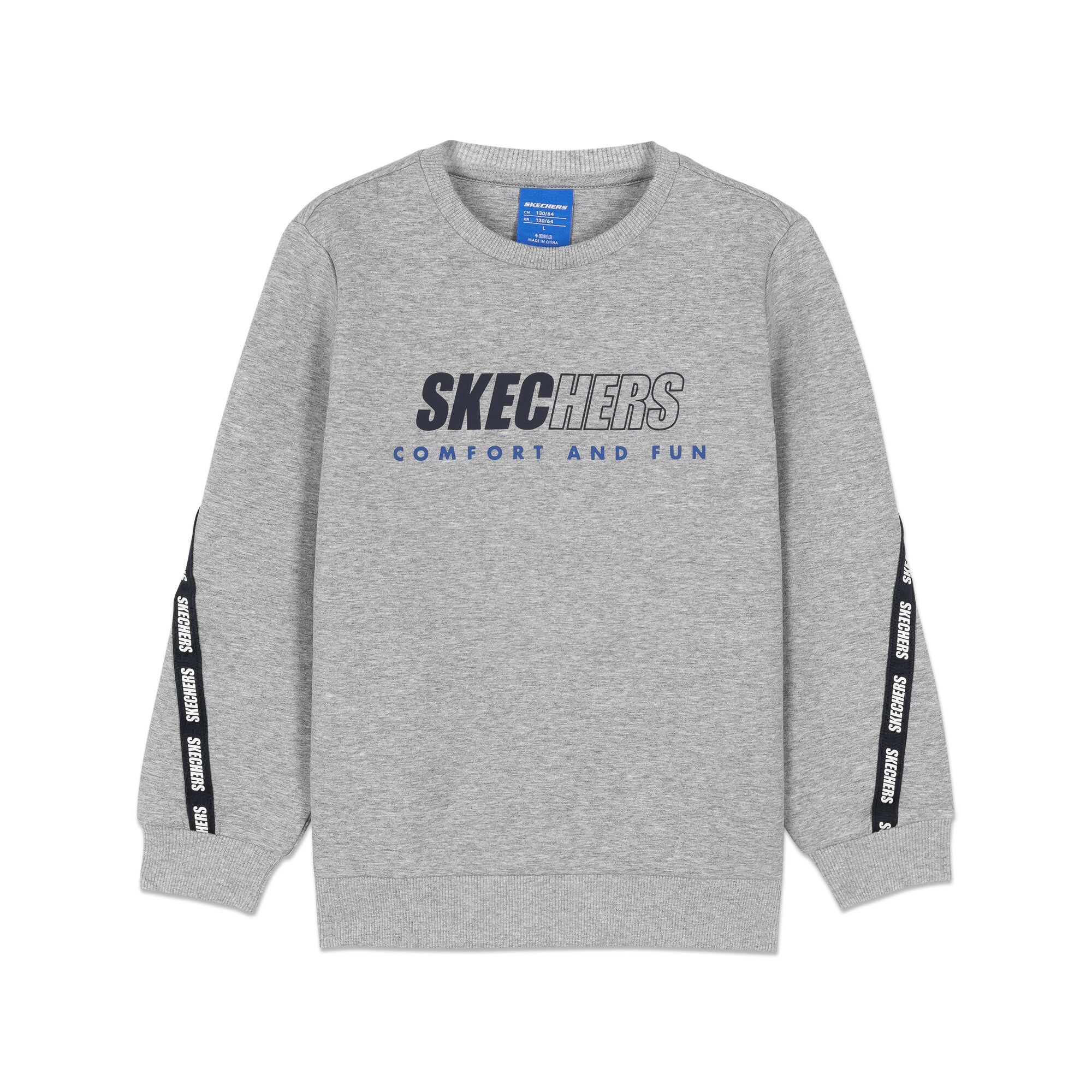 Skechers สเก็ตเชอร์ส เสื้อสเวตเตอร์ เด็กผู้ชาย Pullover - L320B025-0032
