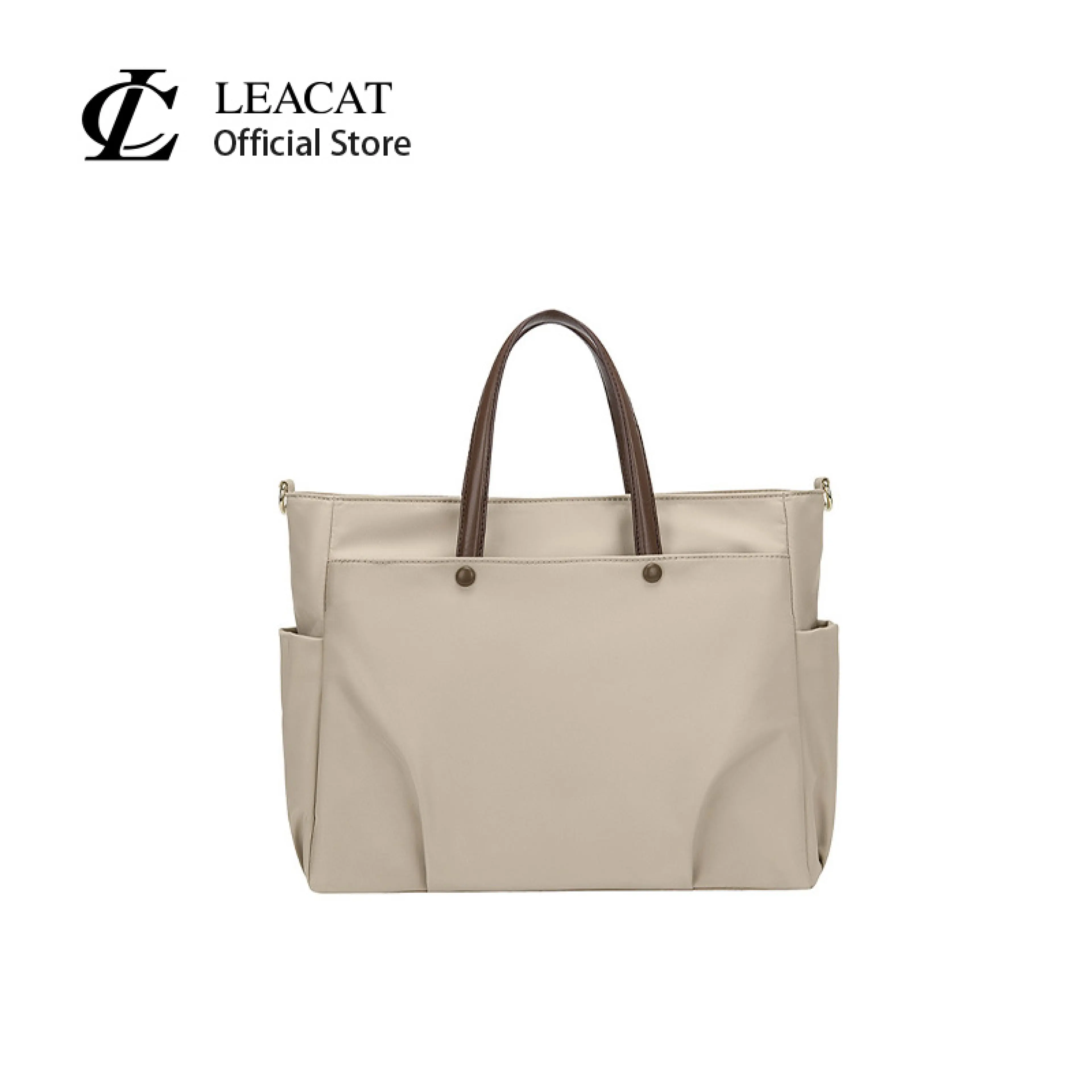 Leacat Women's 15/16 Inch Laptop Tote Bag 2-Size Nylon Shoulder Commuting Bag