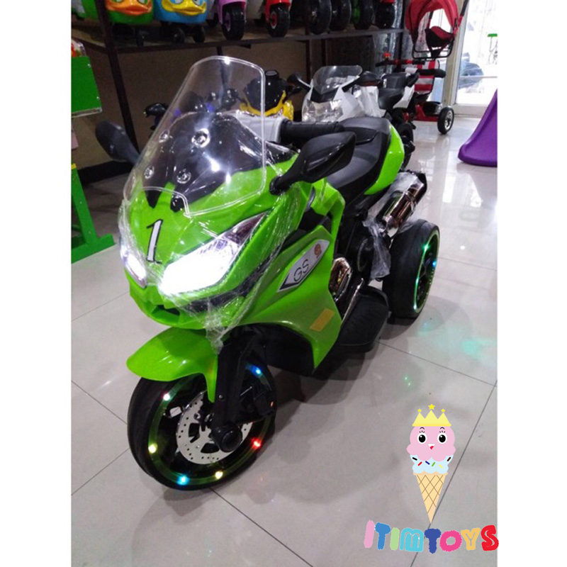itimtoys - มอเตอไซค์เด็ก รถไฟฟ้าแบตเเตอรี่เด็ก รถแบตเตอรี่เด็ก รถไฟฟ้า ทรงบิ๊กไบค์ BMW รถเด็กนั่ง รถเด็ก รุ่น 5922 ราคา 2,189 บาท*ส่งฟรี