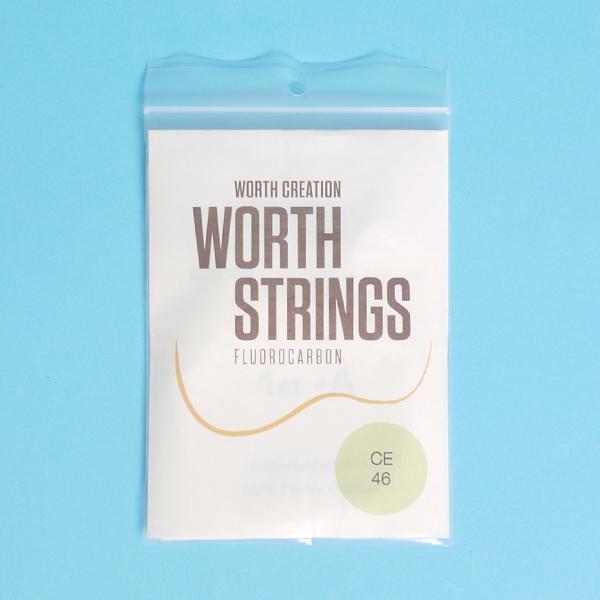 Worth CE Clear Ukulele Strings - Double Pack  สายอูคูเลเล่ ยี่ห้อเวิร์ท ซีอี สีใส