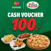 [คูปองแทนเงินสดนี้สามารถใช้สั่งแบบ Delivery ได้ ทาง Application The Pizza Company หรือ โทรสั่ง 1112 Delivery] E-Voucher Pizza Company 100 baht คูปอง พิซซ่าคอมปานี 100 บาท