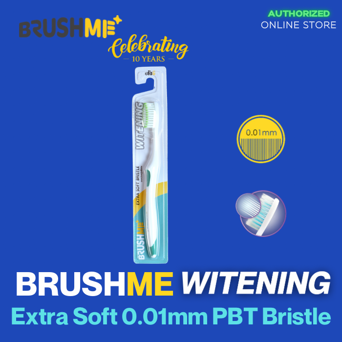 แปรงสีฟันบลัชมี รุ่น Witening  (แปรงสีฟัน,แปรงสีฟันขนนุ่ม,Brushme,Toothbrush)