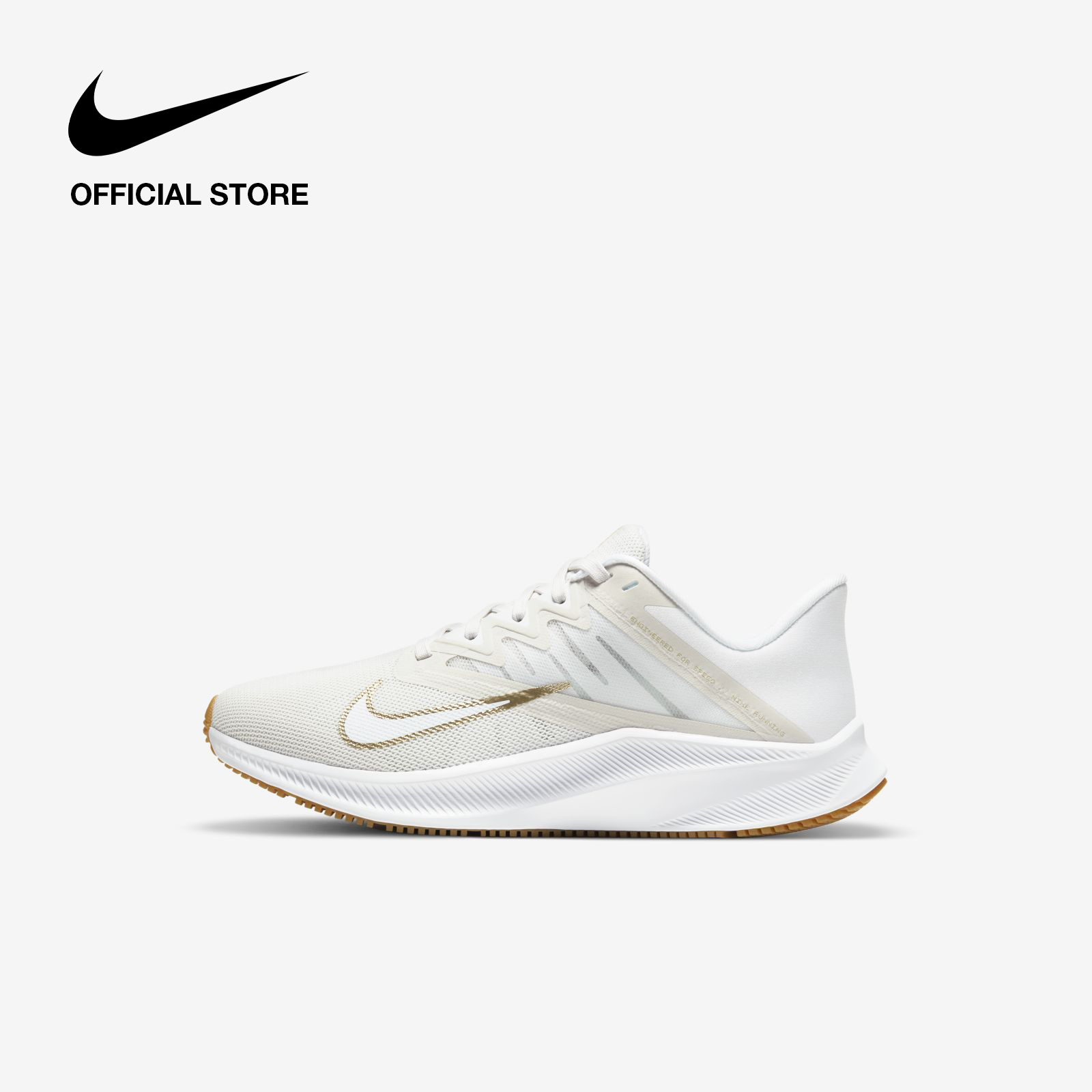 Nike Women's Quest 3 Running Shoes - Platinum Tint ไนกี้ รองเท้าวิ่งผู้หญิง เควสท์ 3 - สีขาว
