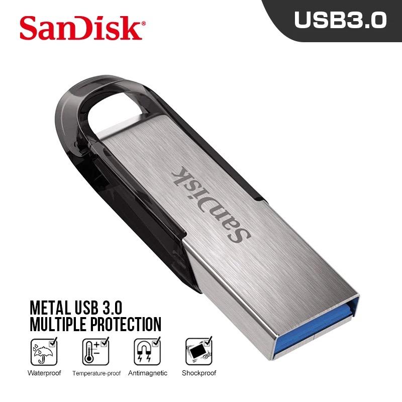 Sandisk Original USB 3.0 CZ73 Ultra Flair 128GB Pen แฟลชไดรฟ์ 150 mb / s Sandisk USB ติด 3.0 pendrive CZ73 หน่วยความจำไดรฟ์ปากกา U ดิสก์