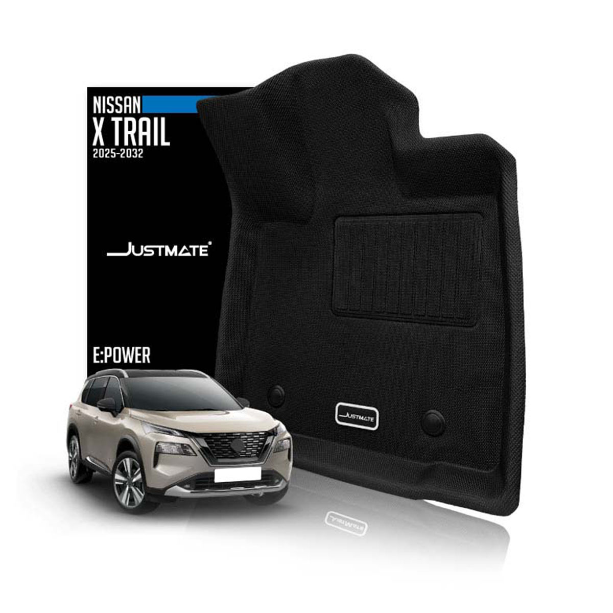 Justmate Nissan Car Floor Mats X-Trail E-Power 2025 - 2030 ราคา 2,580 บาท*ส่งฟรี