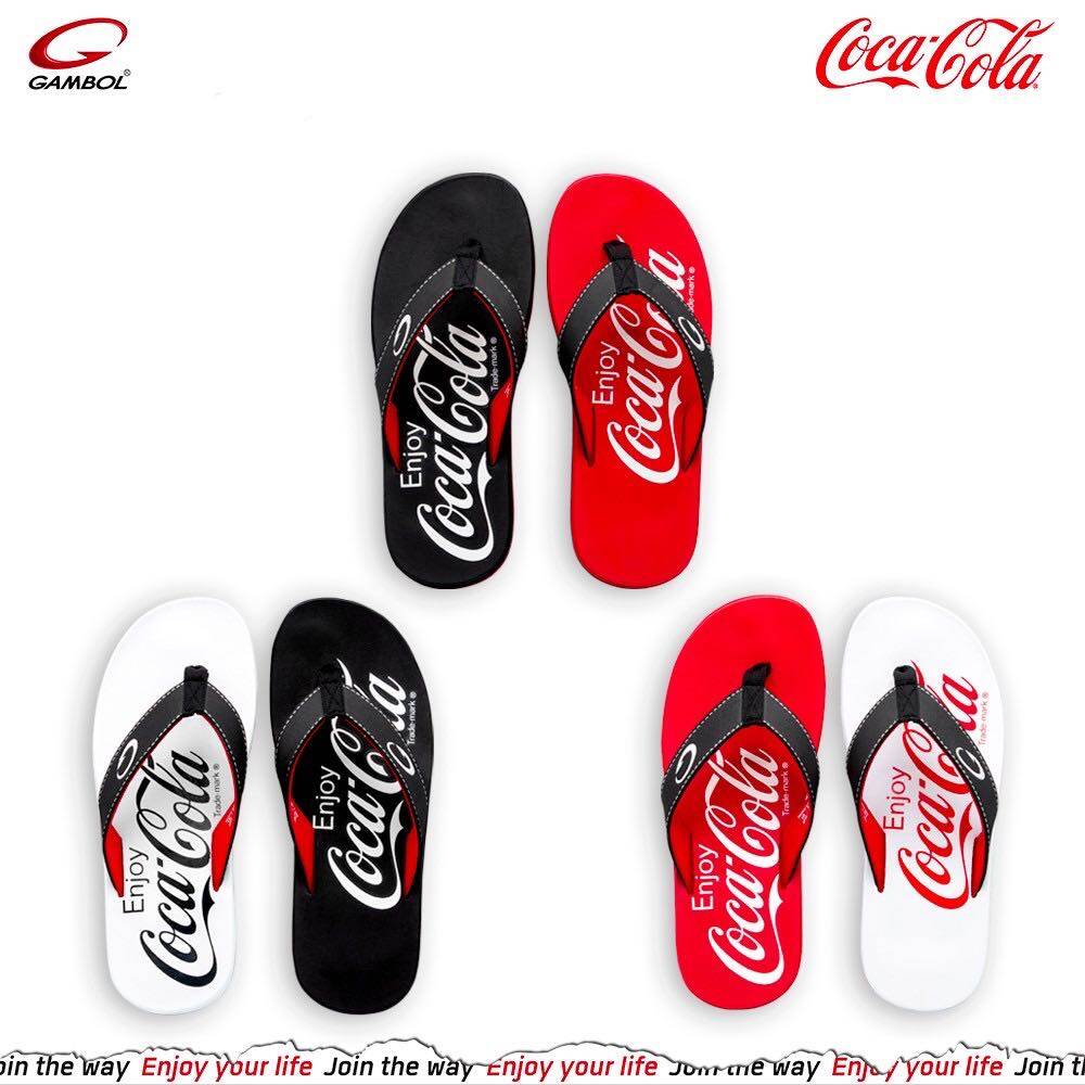 รองเท้าแตะ แกมโบล Gambol CocaCola GC11001 พร้อมกล่อง!