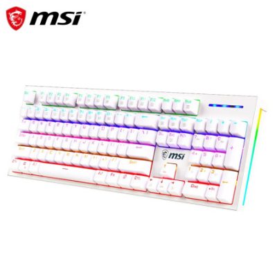 ดูภาพ MSI Wired คีย์บอร์ด gaming Mechanical OUTEMU switch Gaming Keyboard Background light GK50Z Blue Switch/Red Switch <br/>เพิ่มเติม MSI Wired คีย์บอร์ด gaming Mechanical OUTEMU switch Gaming Keyboard Background light GK50Z Blue Switch/Red Switch