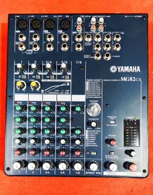 ดูภาพ YAMAHA MG82cx (ปี2020) มิกซ์เซอร์ 4 ช่อง XLR/ 2 ช่อง Stereo เอฟเฟคแท้ เพิ่มเติม YAMAHA MG82cx (ปี2020) มิกซ์เซอร์ 4 ช่อง XLR/ 2 ช่อง Stereo เอฟเฟคแท้