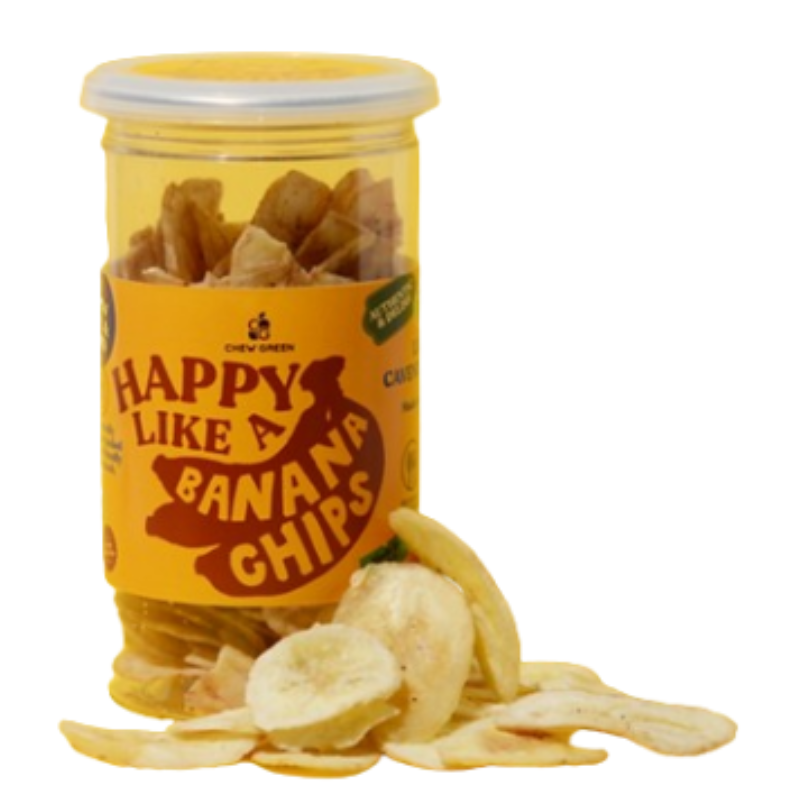 Banana Chips 130g Chew Green brand EXP3/10/2024 ราคา 125 บาท*ส่งฟรี