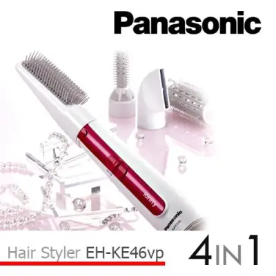 Panasonic แปรงจัดแต่งทรงผมไฟฟ้า 4in1 (Hair Styler Ionity)