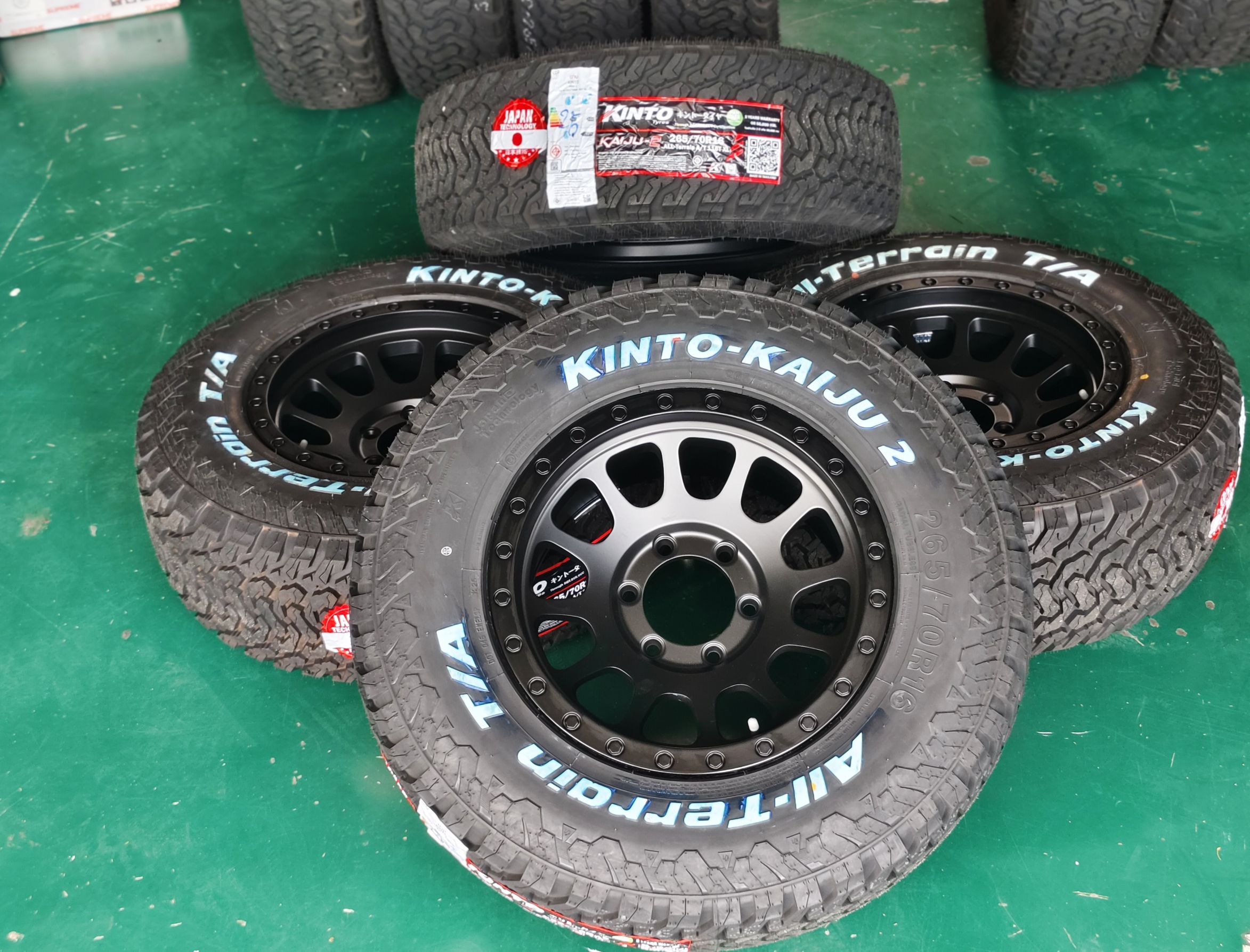 แม็กขอบ16 ประกอบยางปี 25 265/70R16 (4ล้อ) ราคา 19,900 บาท*ส่งฟรี