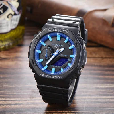 G-Shock GA-2100-1Aสีดำสายเรซินนาฬิกาผู้ชาย