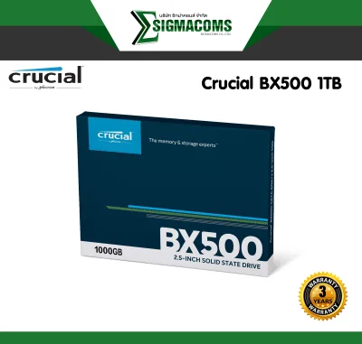 SSD Crucial BX500 1TB ของใหม่ !! ประกัน 3 ปี