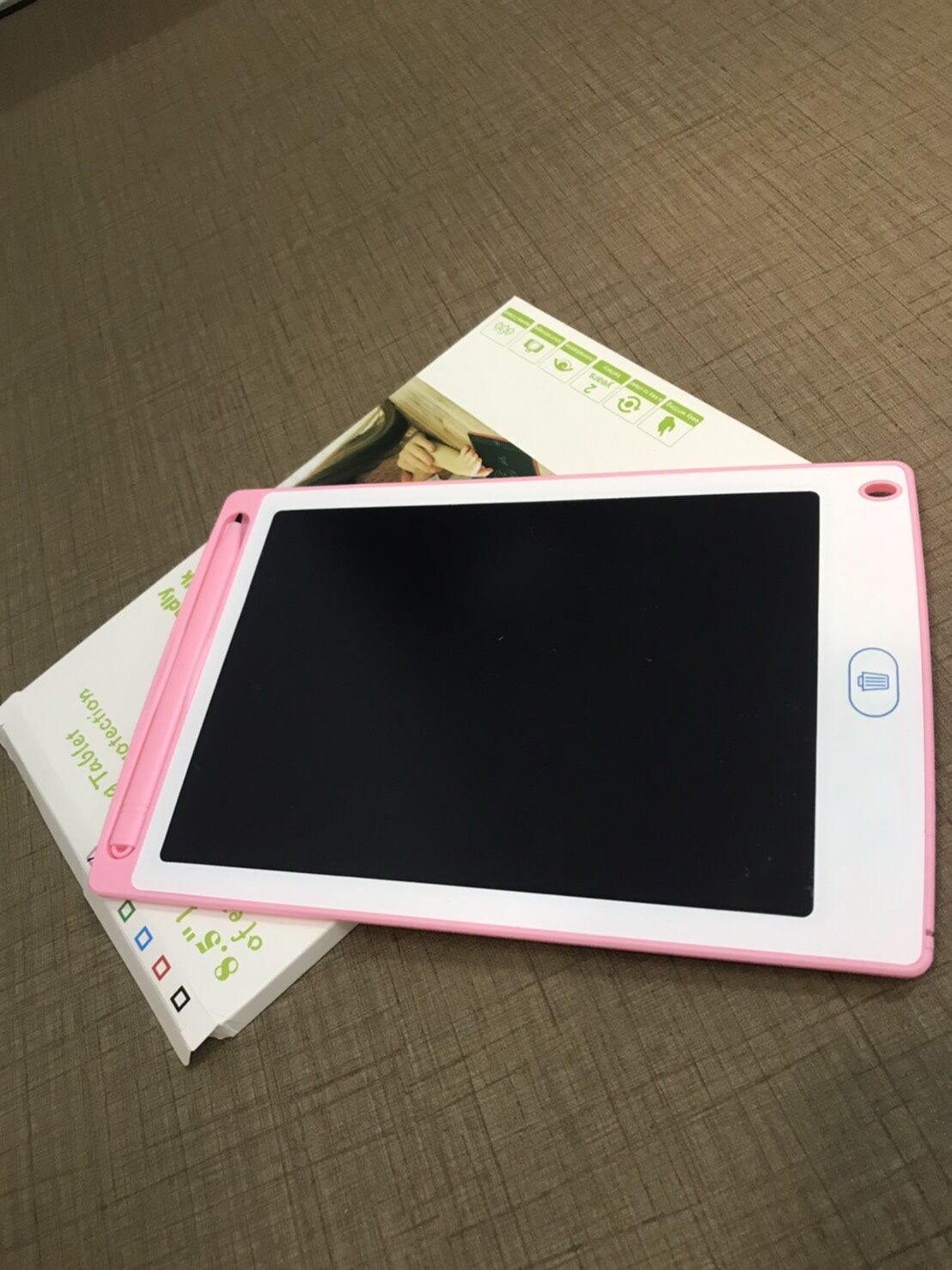 Daisy&Coco กระดานดิจิตอล แผ่นกระดาน LCD Writing Tablet ขนาด 8.5 นิ้ว กดลบง่ายแค่กดปุ่มเดียว กระดานวาดรูป เด็กได้ผู้ใหญ่ได้ ประหยัดกระดาษ พร้อมเขียนใหม่ได้ทันที