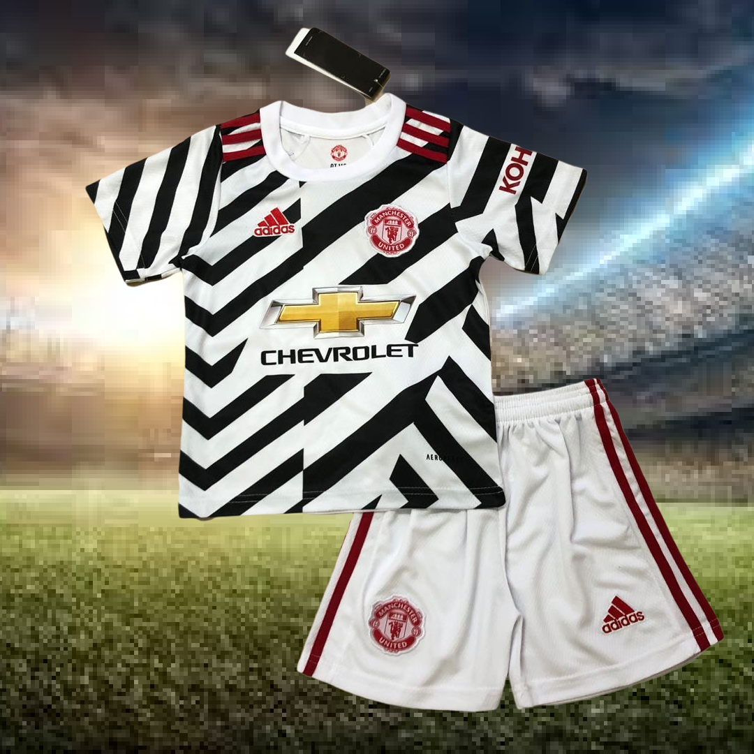 ชุดฟุตบอลเด็กผู้ชาย Manchester United 20-21 New Season (เสื้อ + กางเกงขายาว) ชุดฟุตบอลเด็กชายและเด็กหญิงสินค้าเกรด AAA รับประกันคุณภาพ