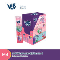VIF Soft Cream (สำหรับแมว) : ขนมแมวเลีย  ไม่เติมเกลือ  [กล่องละ 40 ซอง]