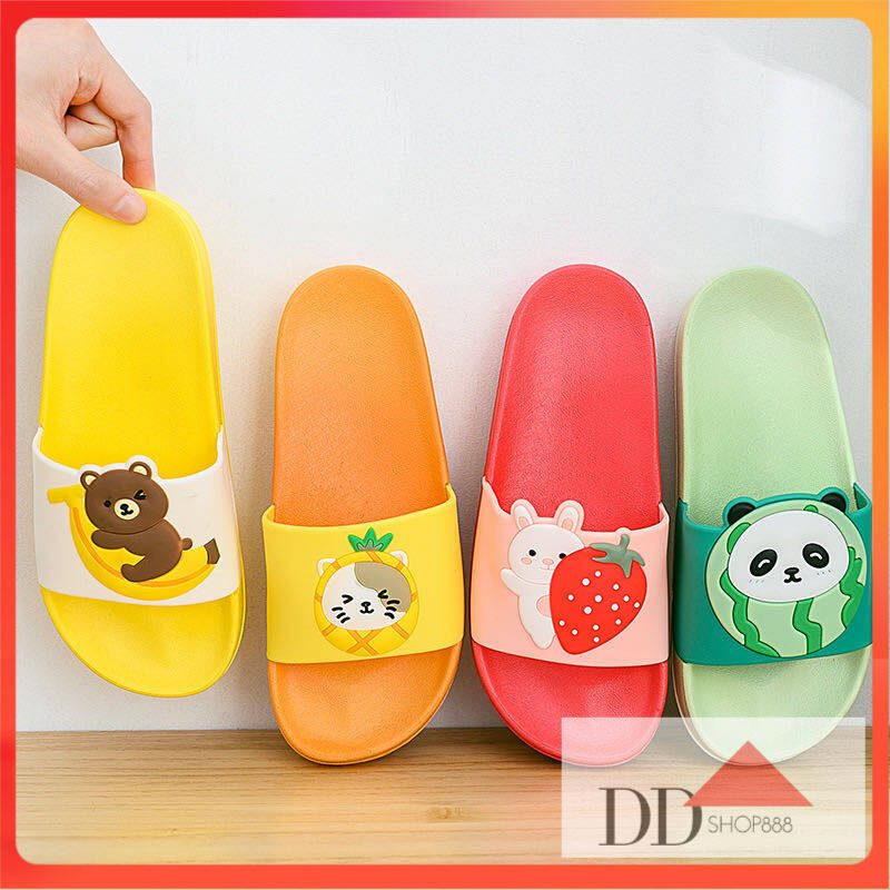 DDSHOP888 ปลีก/ส่ง DD51 รองเท้าเด็ก รองเท้าเด็กลายการ์ตูน รองเท้าแตะลายการ์ตูน รองเท้าใส่ในบ้าน