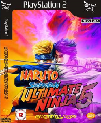 Ps2 แผ่นเกมส์ Naruto Shippuden Ultimate Ninja 5 นารูโตะ PlayStation2⚡ส่งไว⚡ ราคา 53 บาท*ส่งฟรี