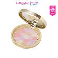 CANMAKE Marshmallow Finish Powder Abloom แป้งเรนโบว์ 5 เฉดสี SPF19 PA++ แป้งโปรงแสง 5 เฉดสี อัพผิวไบร์ท