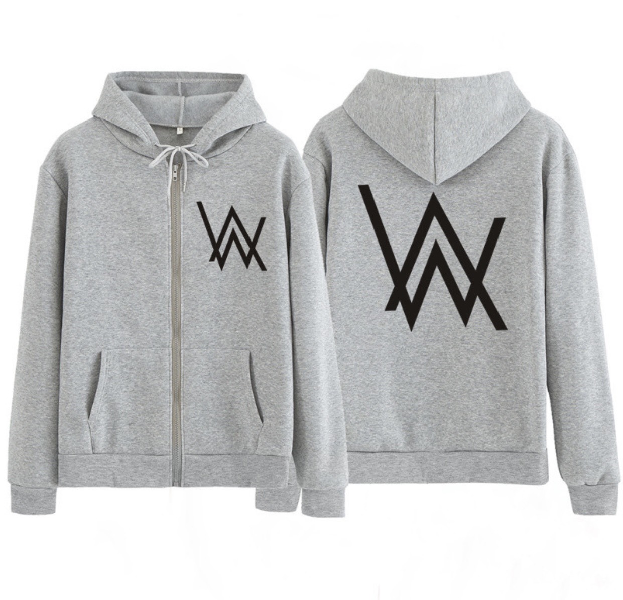 เสื้อแจ็คเก็ตมีฮุ้ด Alan Walker ?? ผ้าสำลีกันหนาวได้ งานสวยตัดเย็บเนี๊ยบๆ (ราคาเฉพาะเสื้อไม่รวมกางเกง)