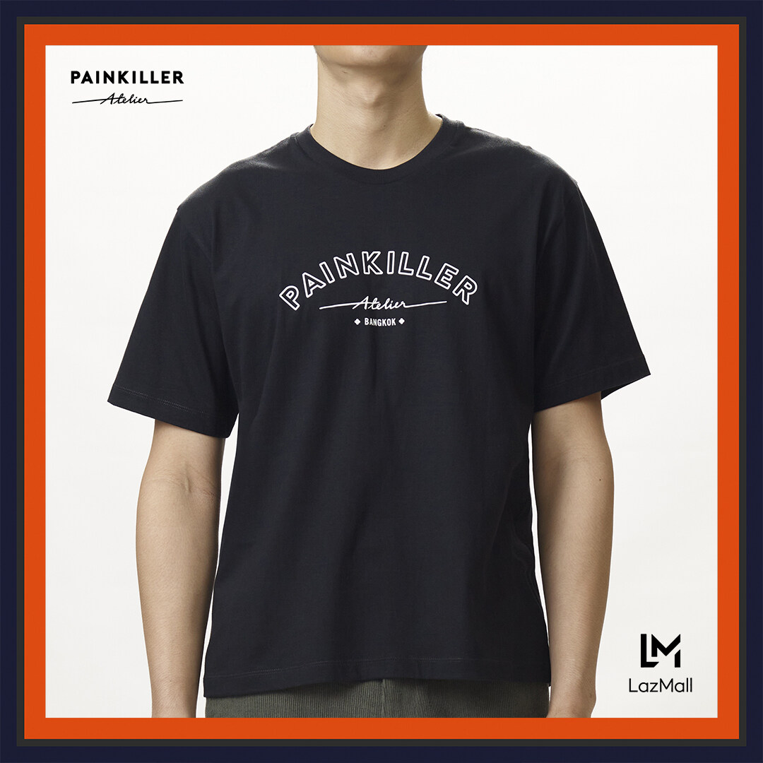 (PAINKILLER) PAINKILLER CLAN T-shirt / เสื้อยืดผู้ชาย เสื้อแขนสั้นชาย เสื้อผ้าผู้ชาย เพนคิลเลอร์ / T-shirt menswear PAINKILLER / SS21