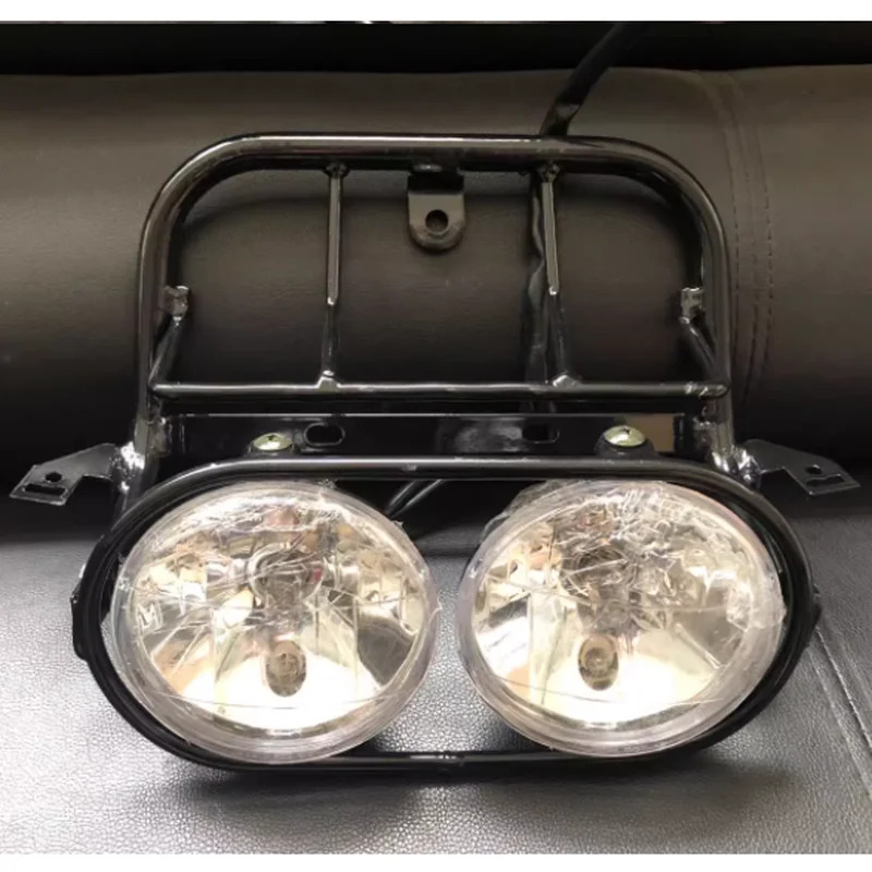ไฟหน้า Zoomer รถจักรยานยนต์สำหรับ Honda Zuma Electric Modified Monkey ...