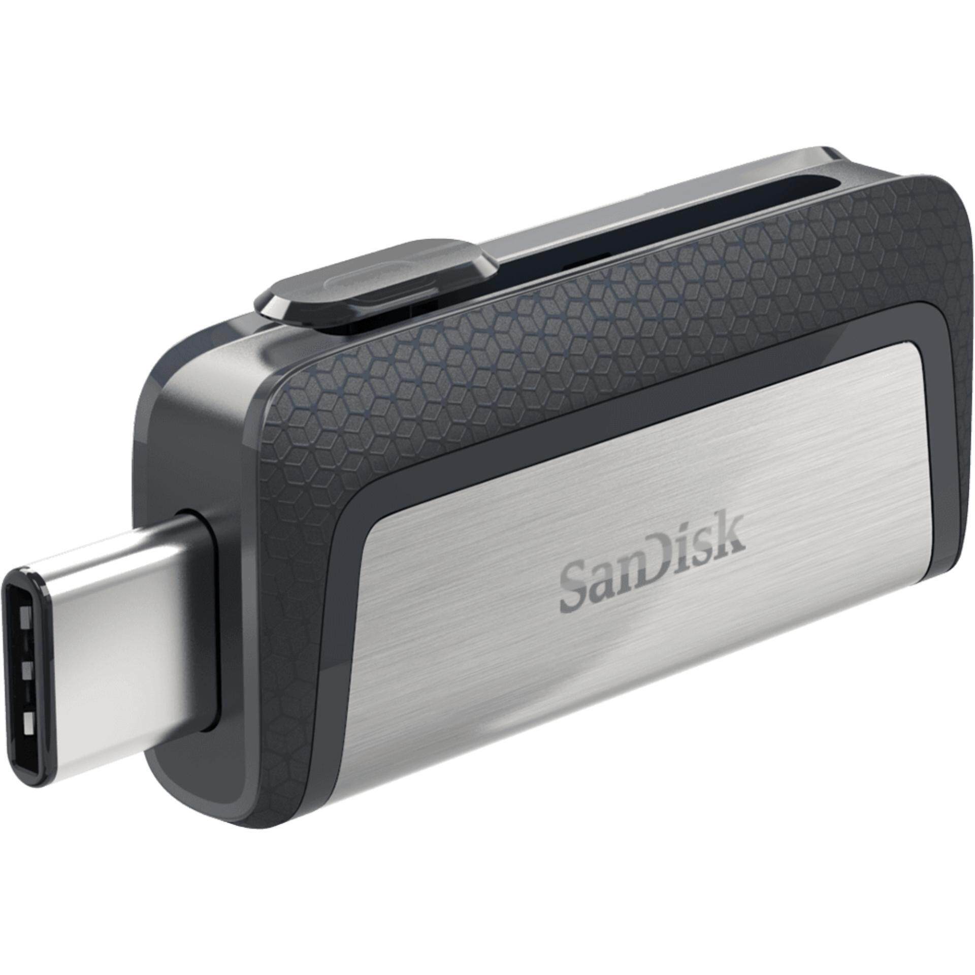 Sandisk แฟลชไดรฟ์สำหรับอุปกรณ์ USB Type-C (SDDDC2_128G) ( แฟลชไดร์ฟ  usb  Flash Drive )