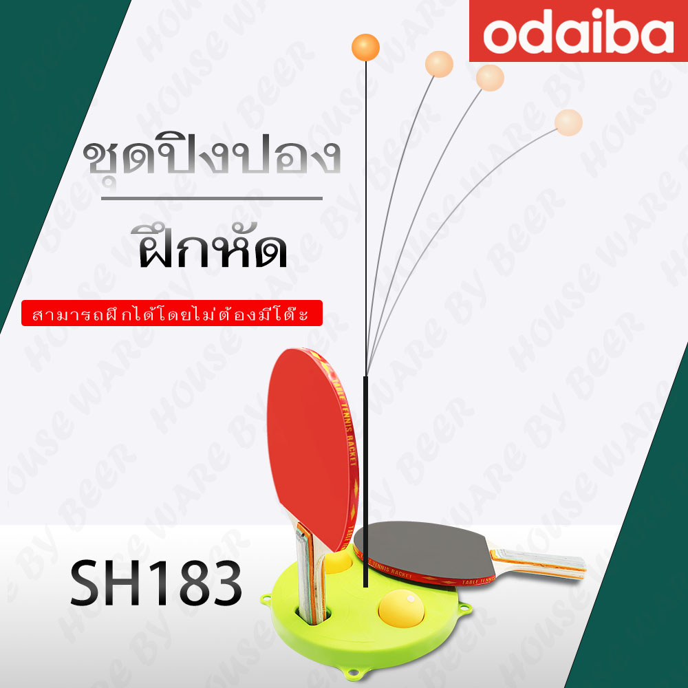 ชุดฝึกเล่นปิงปอง เสริมพัฒนาการ ของเล่นเด็ก ปิงปองฝึกหัด ปิงปองฝึกสมาธิ ไม้ปิงปอง ไม้ตีปิงปอง พร้อมส่ง