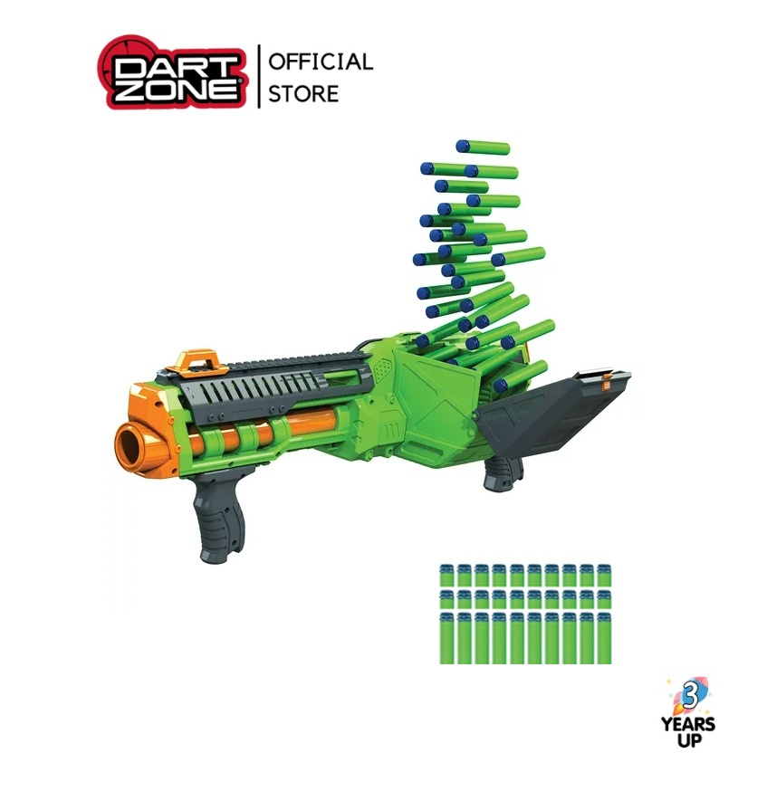 DART ZONE® Matrixfire Motorized Dart Hopper Blaster (Ready to Ship from Official Store in Thailand) Adventure Force soft-bullet gun toy battle game ราคา 1,796 บาท*ส่งฟรี