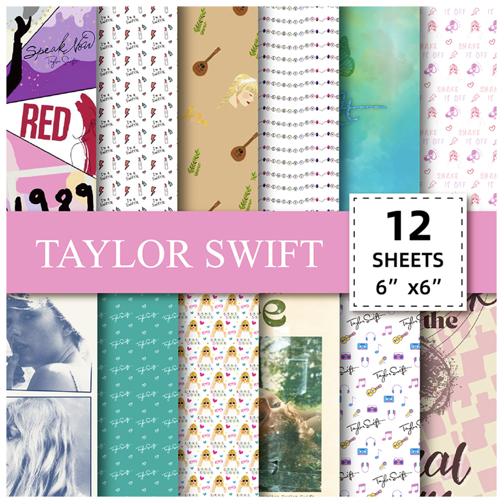 กระดาษตกแต่ง Scrapbook Paper Pad สมุด สแครปบุ๊ค DIY by mimisplan