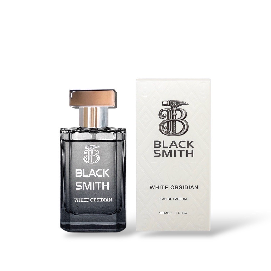 Men's Perfume Black Smith (White Obsidian) 100ml, Luxurious Scent, Cool, Charming, Clean, Warm, Long-Lasting, for Every Occasion. ราคา 3,490 บาท*ส่งฟรี