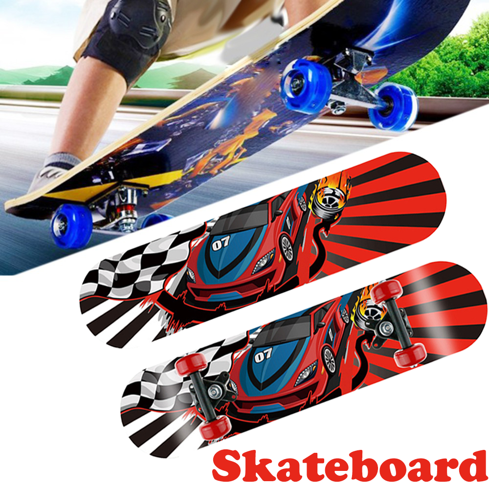 skateboard สเก็ตบอร์ด สำหรับเด็ก ลายการ์ตูน สำหรับอายุ 2-6ปี kujiru