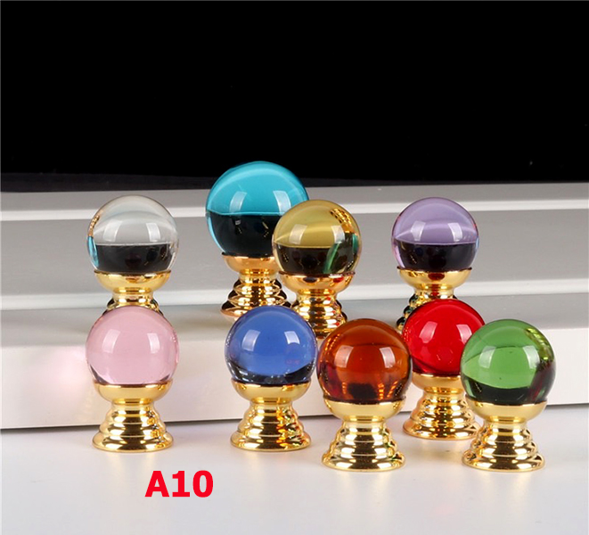 # Glass Ball with a Stand Attached to It. # Naga 2,3,4,5,6,8cm a # Crystal Ball