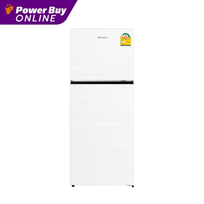 Hisense 2-Door Refrigerator (15 Cubic Feet, White Glass) Model Rt549N4Twu ราคา 13,540 บาท*ส่งฟรี