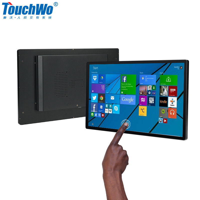 Touchwo 17 18 22 24 27 32 inch wall model touchscreen monitors, 16:9 IPs 1080p, HDMI, WiFi and built-in speakers, android 11 OS tablet Windows 10 all-in-one touchscreen computer for industry, offices and classrooms, computer touch screen monitor ราคา 9,501 บาท*ส่งฟรี
