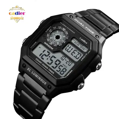 Cadier 0300B นาฬิกาข้อมือดิจิตอล กันน้ำ (ส่งเร็ว ตั้งเวลาไทย ของแท้ 100%) Fashion Sports Watch SKMEI 1335