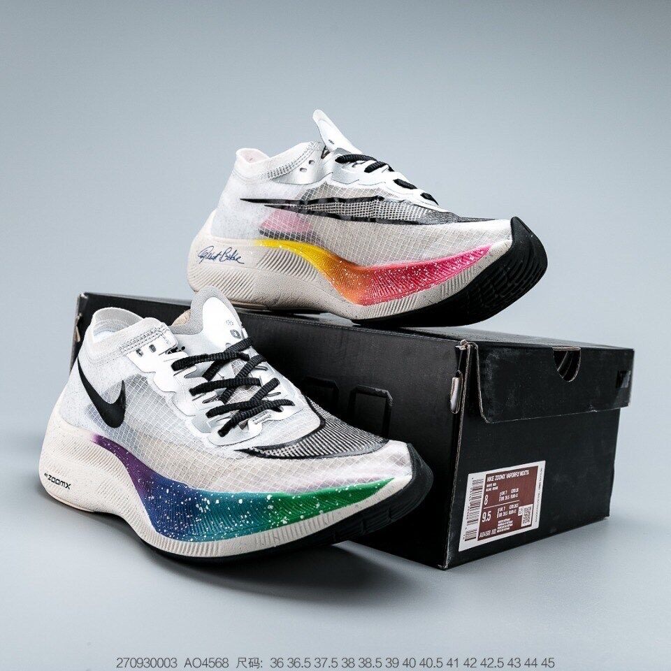 【Full Box】รองเท้าวิ่งNike ZoomX Vaporfly Next% size 36-45 รองเท้ามาราธอน รองเท้ากีฬา รองเท้าออกกำลังกาย รองเท้าชาย-หญิง