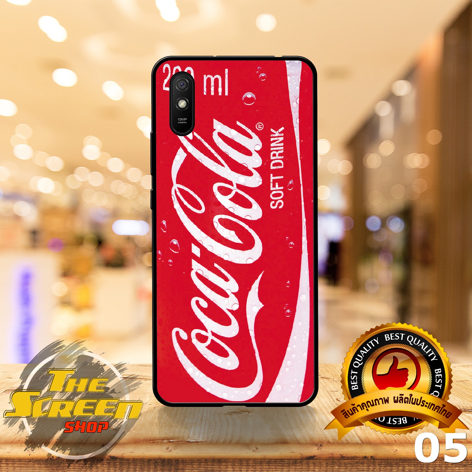 เคสโทรศัพท์ เคสสกรีน XIAOMI Redmi 9A รวมลาย เครื่องดื่ม