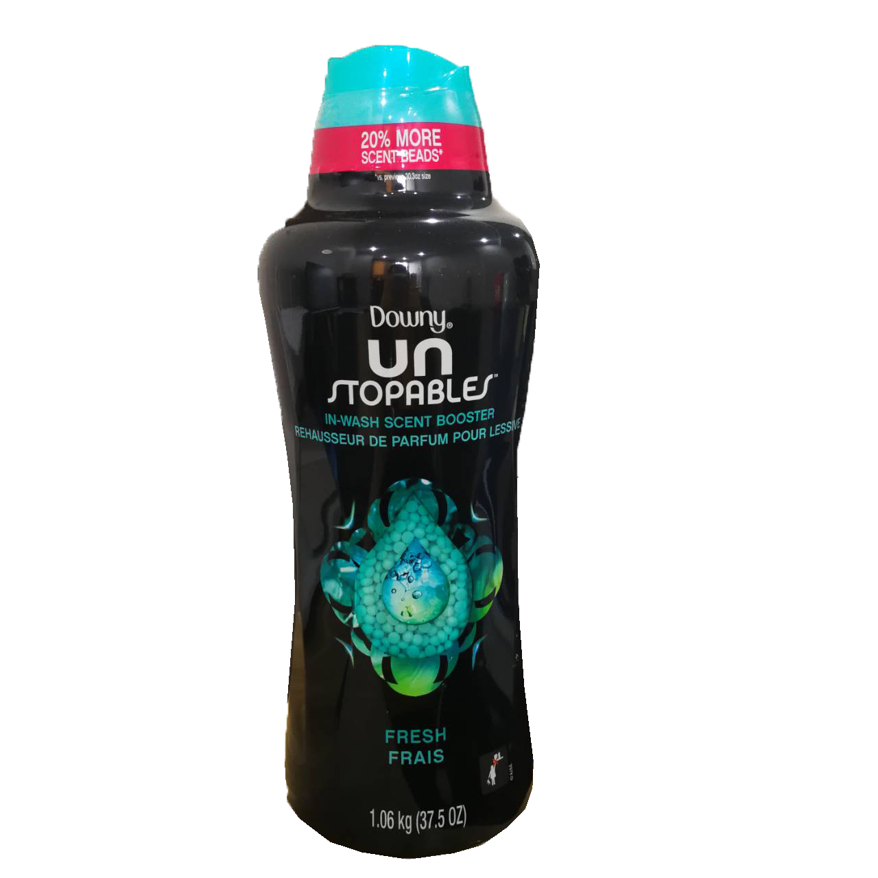 Downy Unstopables Scent Booster Beads, Fresh,37.5 oz/1.06kg. In-Wash Scent Booster, Long-Lasting Freshness, Keeps Clothes Smelling Great Longer - ยี่ห้อ Downy ราคา 1,570 บาท*ส่งฟรี